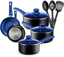 Chef'S Star Pots and Pans Set Kitchen Cookware Sets Nonstick Aluminum Cooking Es