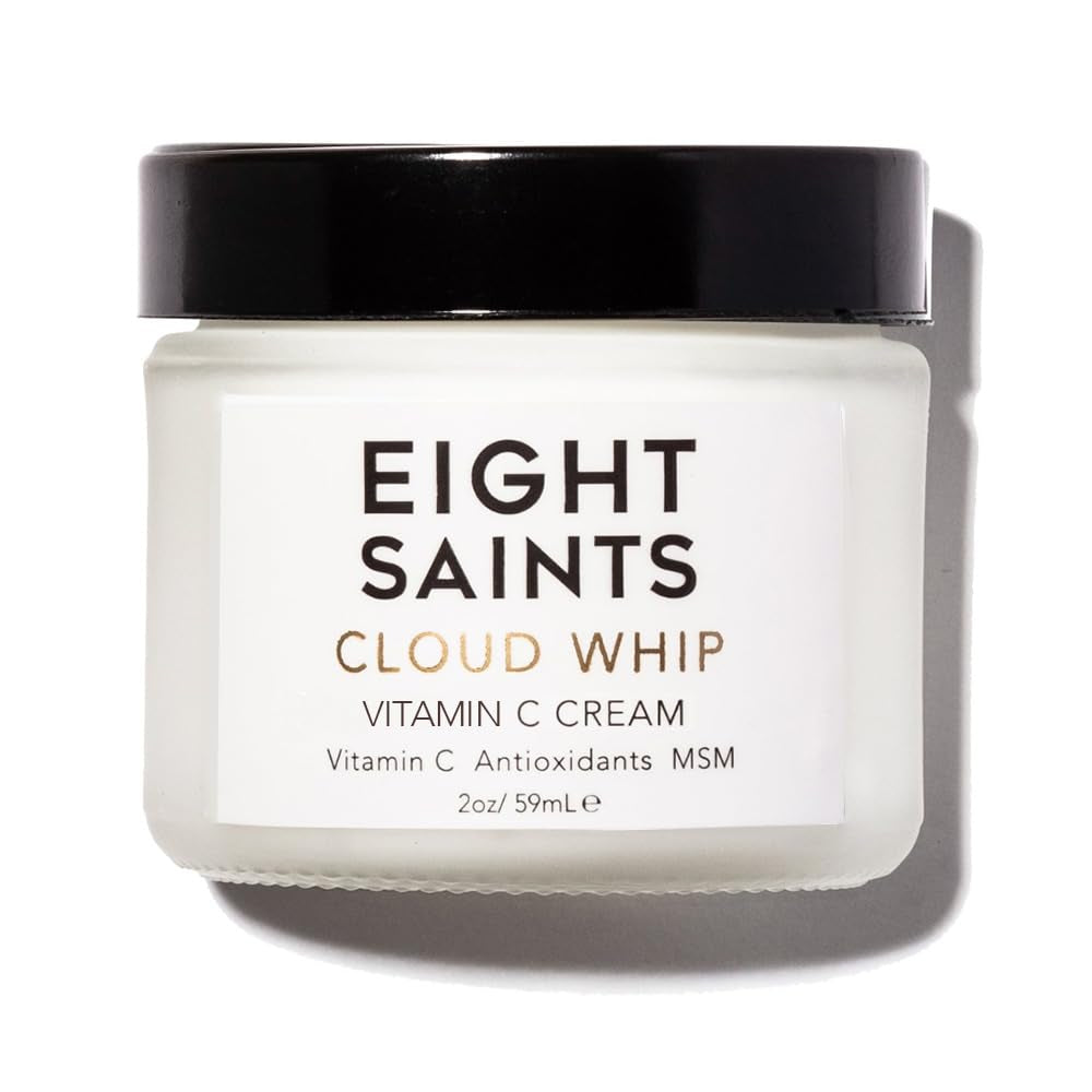 Eight Saints Skincare Cloud Whip Vitamin C Face Moisturizer Day Cream, Natural A