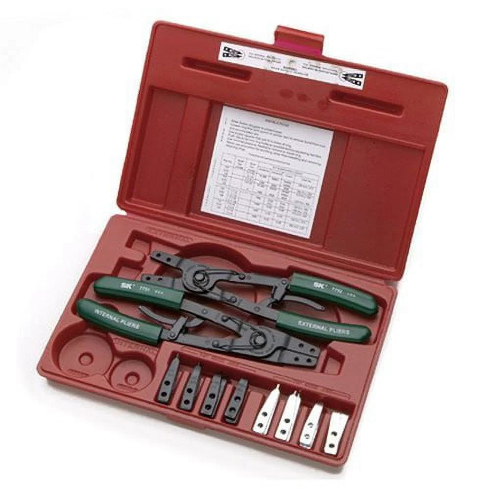 SK Hand Tool 7750 10-Piece Retaining Ring Pliers Set
