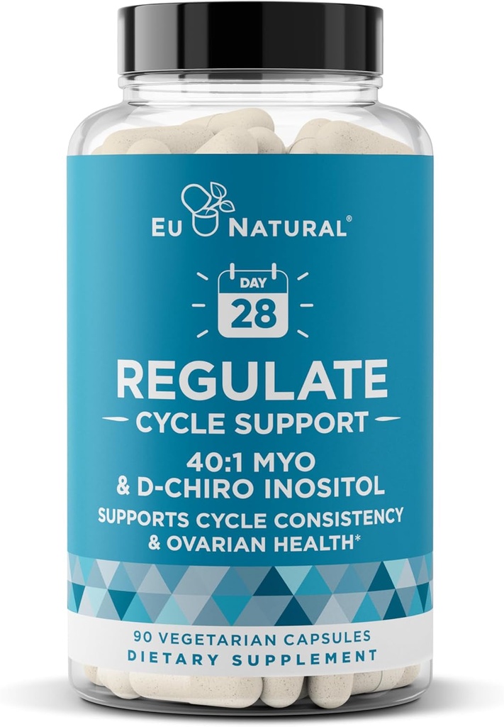Regulate Menstrual Cycle Support – Hormone Balance for Women 90 Vegan Capsules