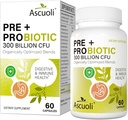 Ascuoli Probiotics for Women & Men - 300 Billion CFU 60 Capsule