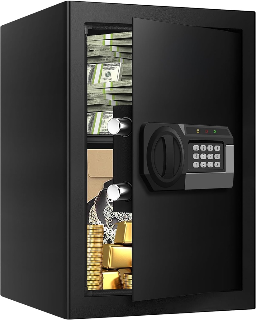 49.98 Cm (H) 2.6 Cubic Large Fireproof Waterproof Safe Box, Anti-Theft Fire Safe