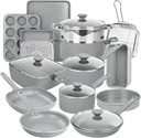 Granitestone 20 Pc Pots and Pans Set Non Stick Cookware Set, Kitchen Cookware Se