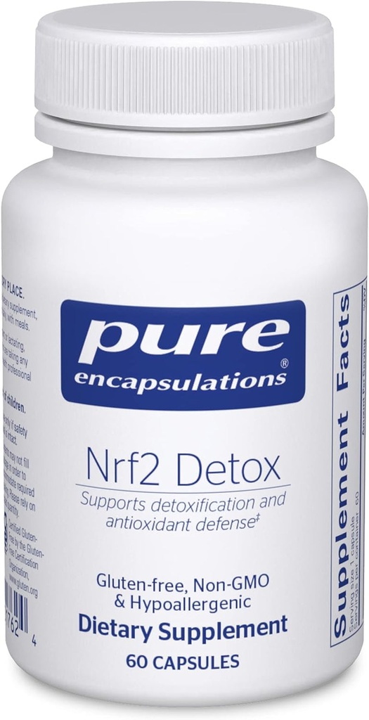Pure Encapsulations Nrf2 Detox | Nrf2 and Detoxification Support* | 60 Capsules