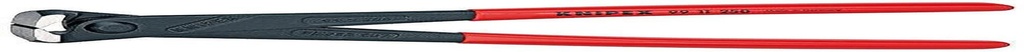 Knipex 99 11 250 High Leverage Concreters Nippers 9,84" with Plastic Coated Handles