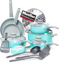 Ultraclad Sapphire Pots and Pans Set Nonstick, 14 Piece Induction Cookware Sets,