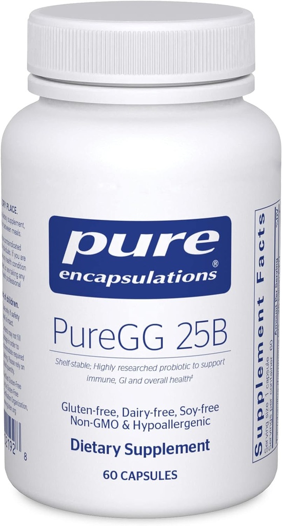 Pure Encapsulations - Puregg 25B - Promotes GI and Immune Health across All Ages