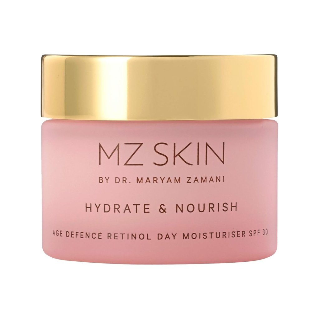 MZ SKIN HYDRATE & NOURISH | Age Defence Retinol | Face Cream SPF 30 | Vitamin C