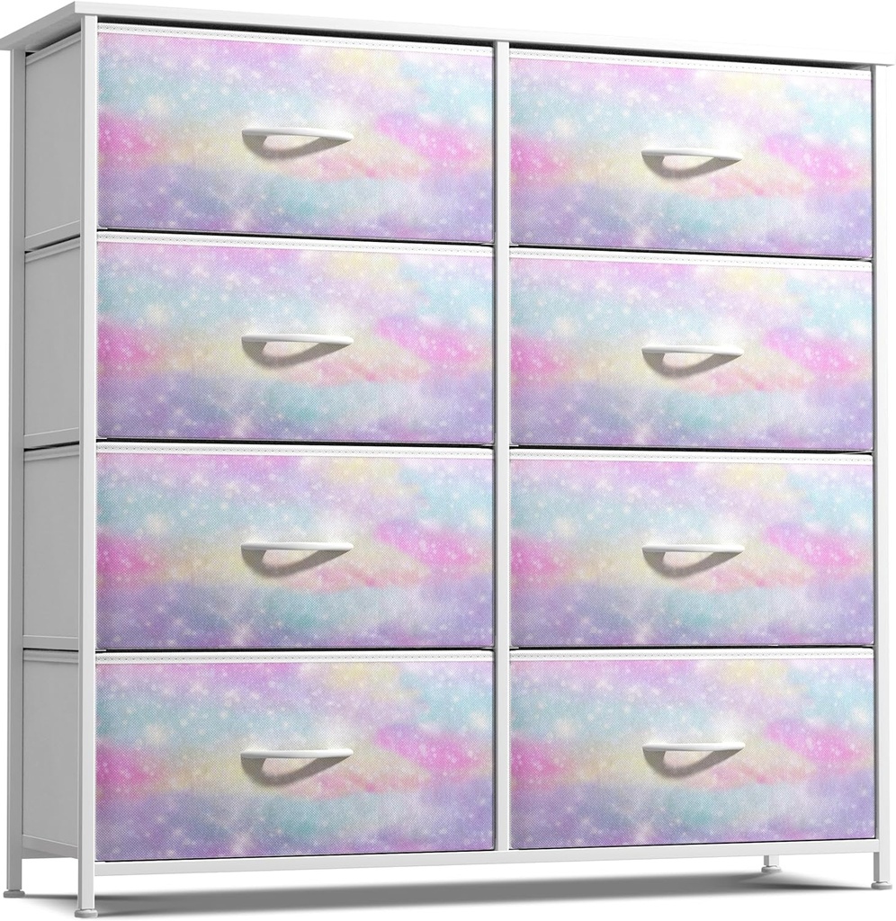 Sorbus Kids Dresser with 8 Drawers - Storage Chest Organizer Unit Nightstand - S