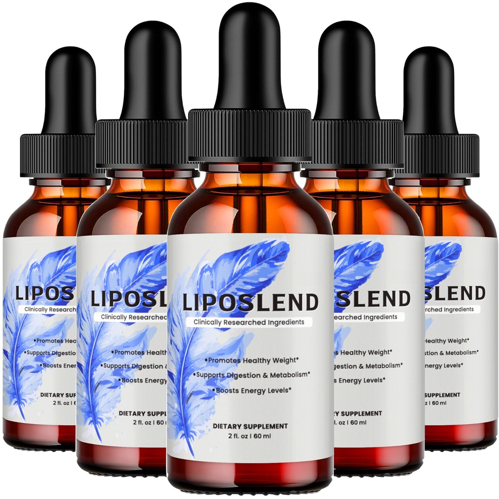 Liposlend Drops - Official Formula (5 Pack)