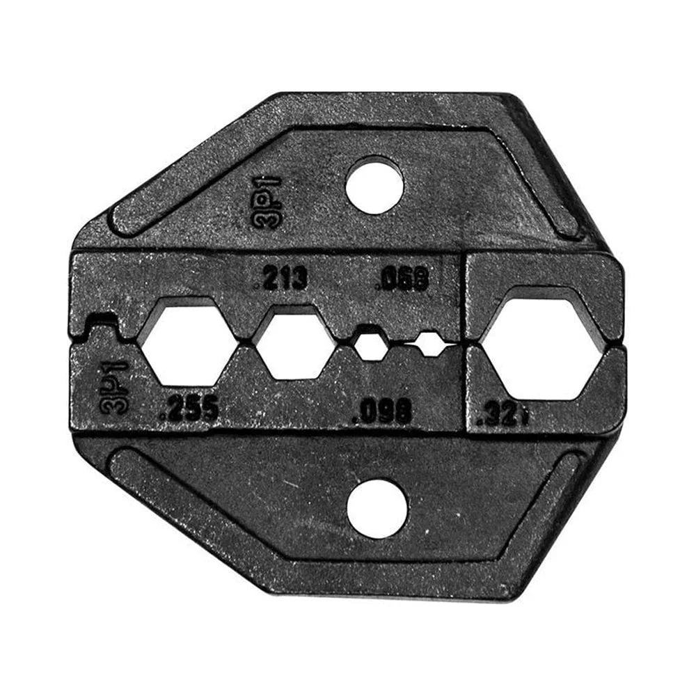 Klein Tools VDV211-041 Ratcheting Hex Crimp Die Set for RG58/59/6/62 Cables