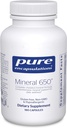 Pure Encapsulations Mineral 650 | Hypoallergenic Combination of Balanced Chelate