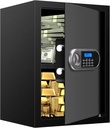 43.12 Cm (H)2.5 Cubic Feet Large Home Safe Fireproof Waterproof