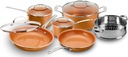 Gotham Steel 10-Piece Kitchen Set with Non-Stick Ti-Cerama Coating by Chef Danie