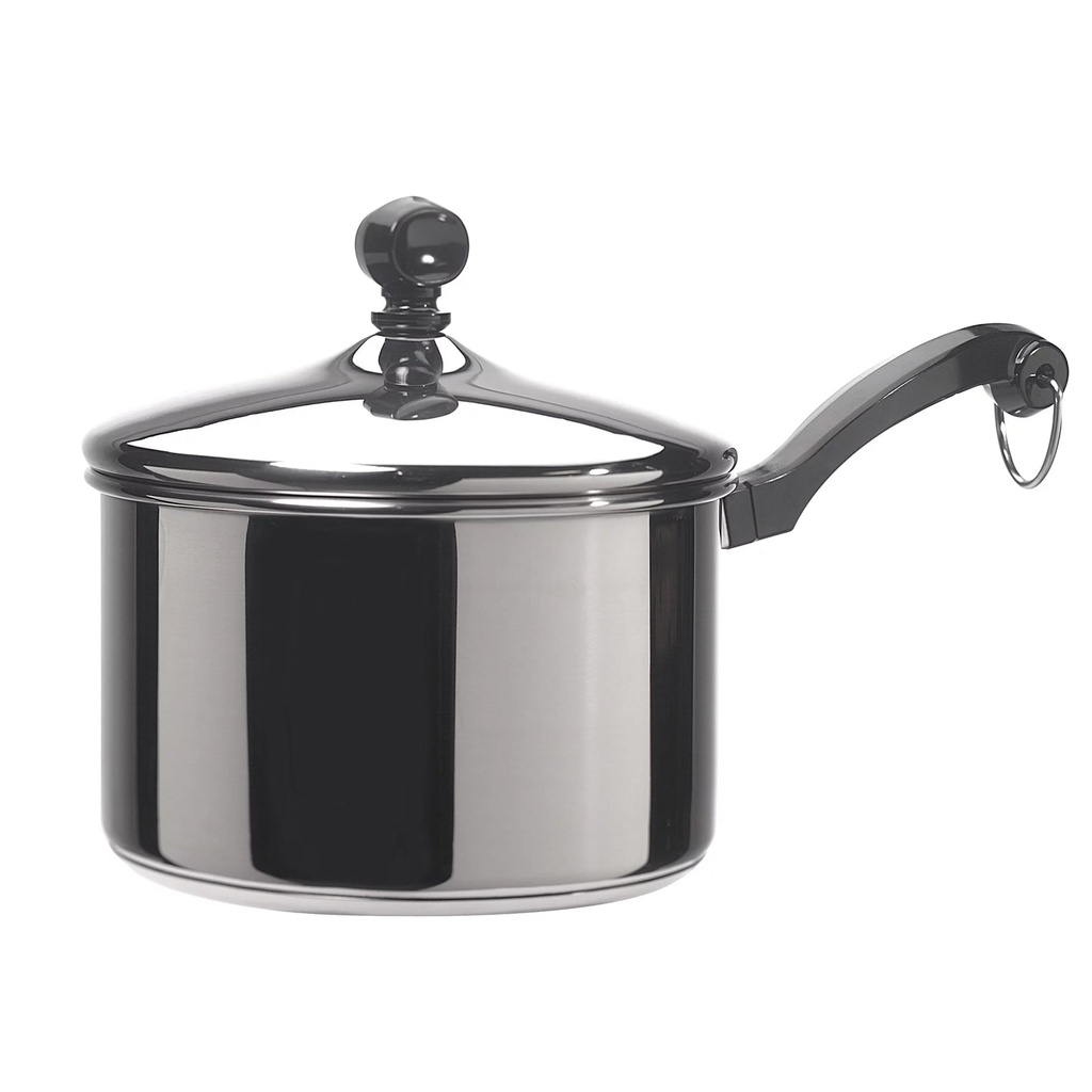 Farberware 2-Quart Classic Stainless Steel Saucepan with Lid