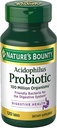 Nature'S Bounty Acidophilus Probiotic Daily Probiotic Supplement 120 Tablets