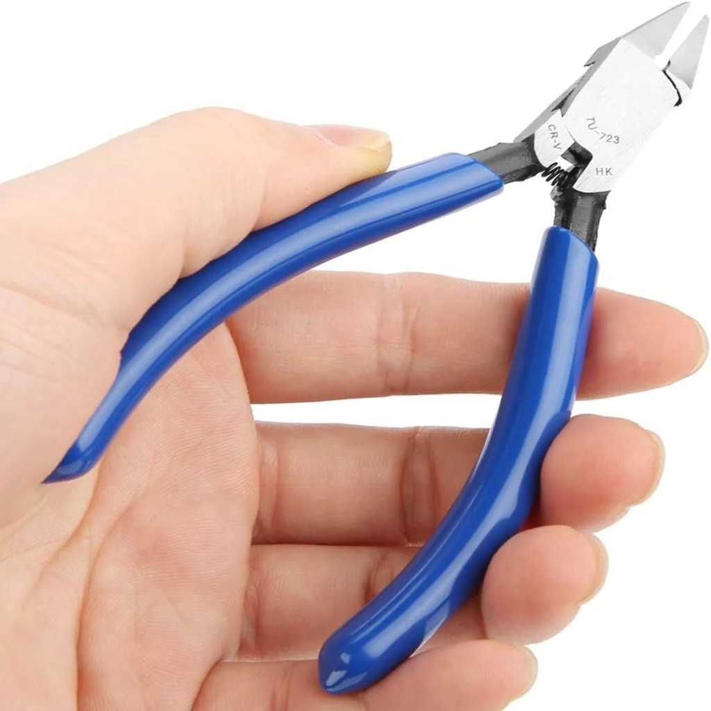 Top Choice Efficient and Precise 4-Inch Long Wire Cutters with Sharp Cutting Edges - Ideal Flush Side Cutters for Accurate Snips and Superior Performance - Perfect for Electrical Wires C
