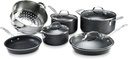 Granitestone Original 10 Piece Nonstick Cookware Set, Scratch-Resist