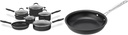 Cuisinart 11-Piece Set Advantage Nonstick Cookware, Black & 622-20 Chef'S Classi