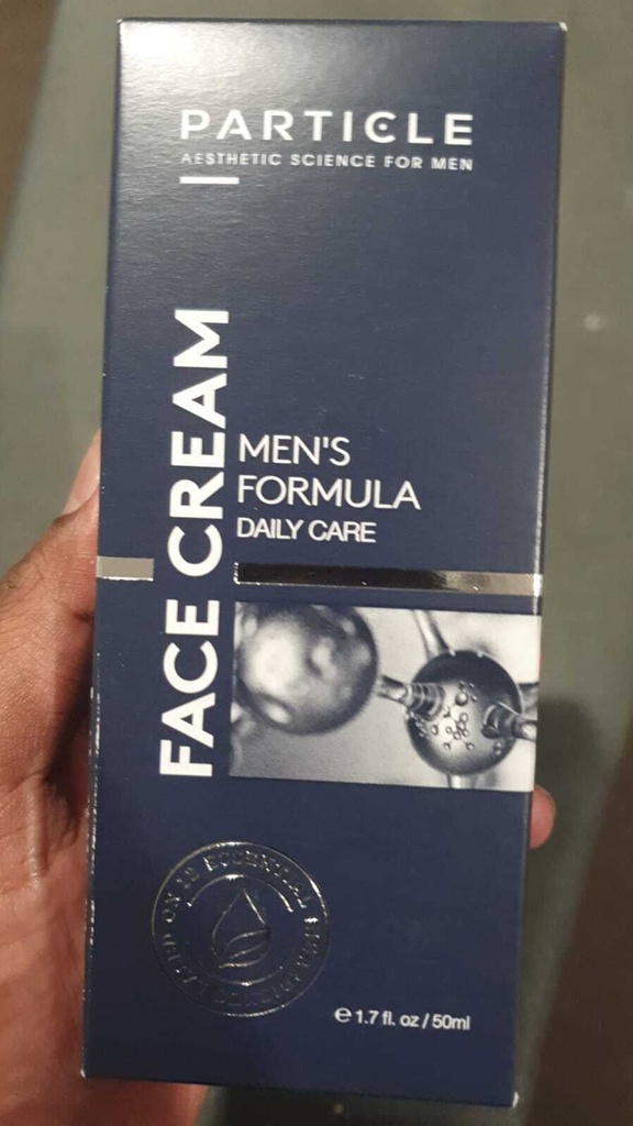 Particle Mens Face Cream - 6 in 1 Mens Face Moisturizer (1.7 Oz) - Eye Bags Trea