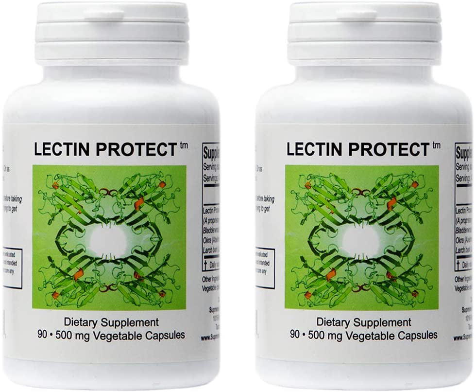 Supreme Nutrition Lectin Protect, 90 Caps Lectin Blocker 2 Pack