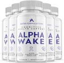 5 Pack Alpha Wake Supplement Nootropic Pills