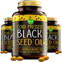 Maju'S Black Seed Oil Capsules - Cold Pressed, 3X% Thymoquinone, 100% Turkish Bl