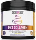 Zhou Nutrition Mct Collagen with Organic Prebiotic Fiber & Ceylon Cinnamon, 13.3