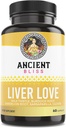 Ancient Bliss Liver Love - Natural Milk Thistle Liver Detox and Liver Health Cle