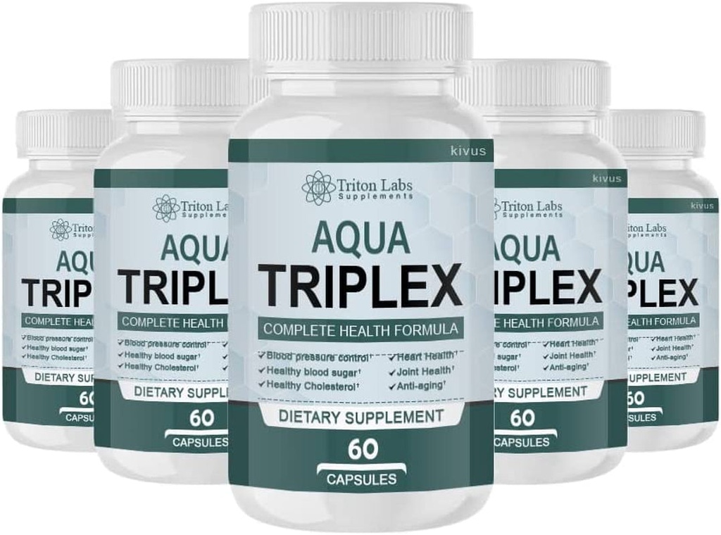 Aqua Triplex Blood Health Formula, Triton Labs Aqua Triplex 5 Pack