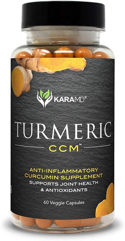 Karamd Turmeric CCM (30 Servings) | Doctor Formulated Turmeric Curcuminoid Capsu