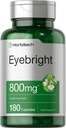 Horbaach Eyebright Capsules 800 Mg | 180 Count | Max Potency Herb Supplement | N