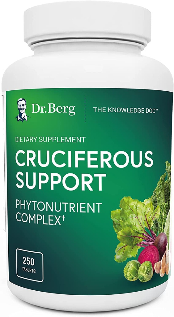 Dr. Berg'S Cruciferous Superfood - Whole Food Vegetable Supplement W/ Organic Fr