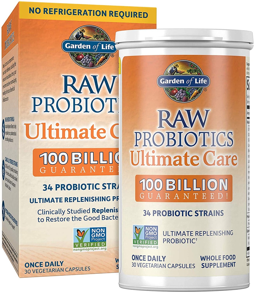 Probiotics for Women, Probiotics for Men and Adults: Raw Probiotics Ultimate Car