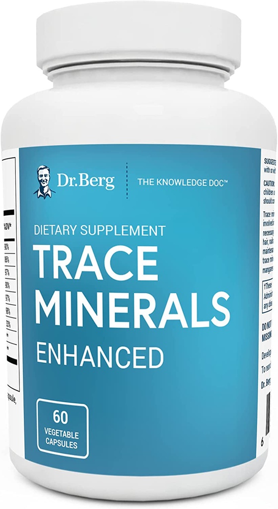 Dr. Berg'S Trace Minerals Enhanced Complex - Complete with 70+ Nutrient-Dense He