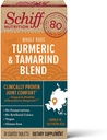 Turmeric & Tamarind Vegan Joint Comfort Tablets, Schiff (30Count in a Bottle), C