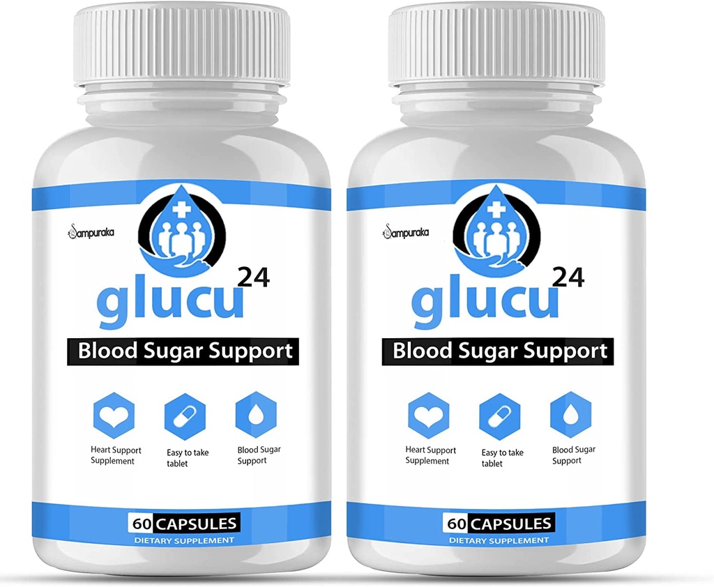 2 Pack Glucu24 Advanced Formula Supplement