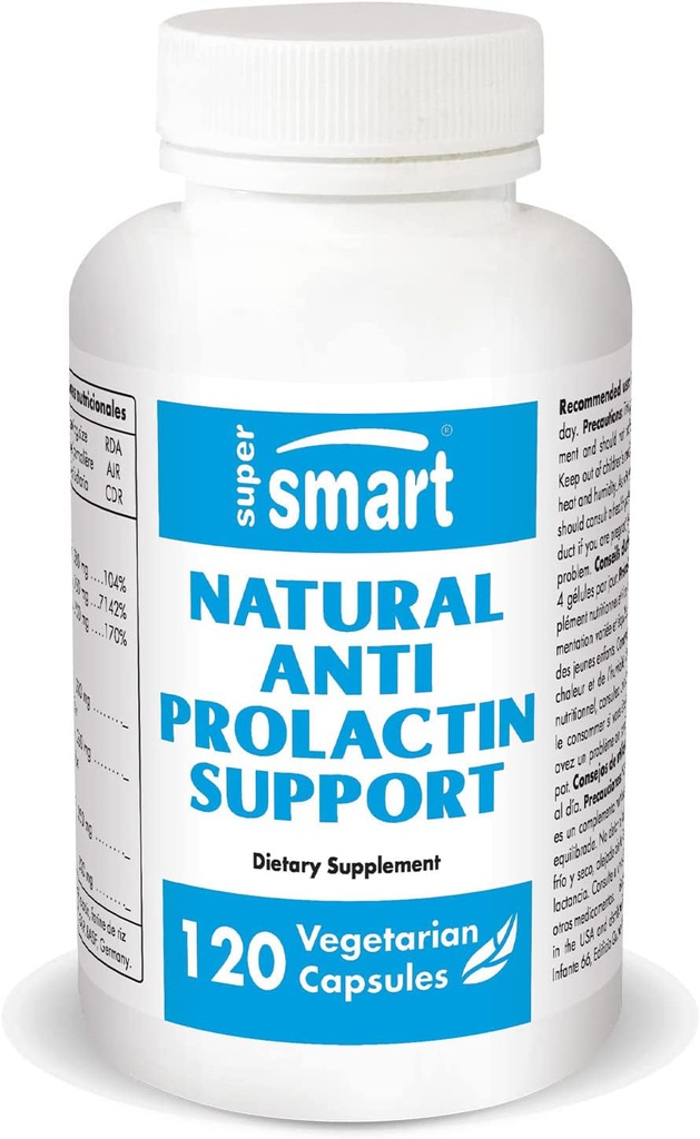 Supersmart - Natural anti Prolactin Support - Extracts from Mucuna Pruriens, Ash