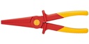 KNIPEX Tools 98 62 02 Flat Nose Plastic Pliers 1000V Insulated, Red/Yellow