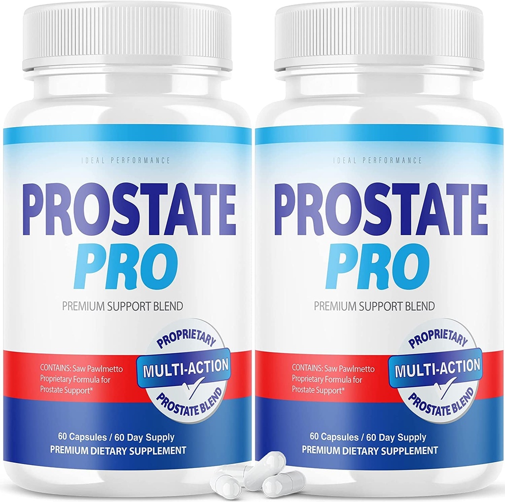 (2 Pack) Prostate Pro Supplement for Men Advanced Prostate Health Support Pills