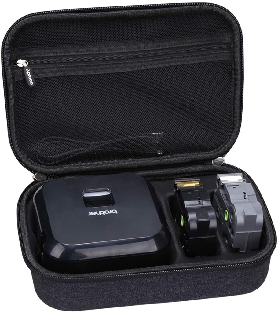 Hard Carry Case Compatible with Brother P-Touch Cube plus PT-P710BT Versatile La