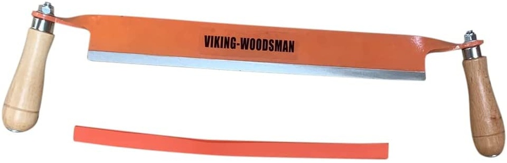 Viking Woodsman 330Mm Straight 30 Deg Bevel Blade Sharpened Draw Shave