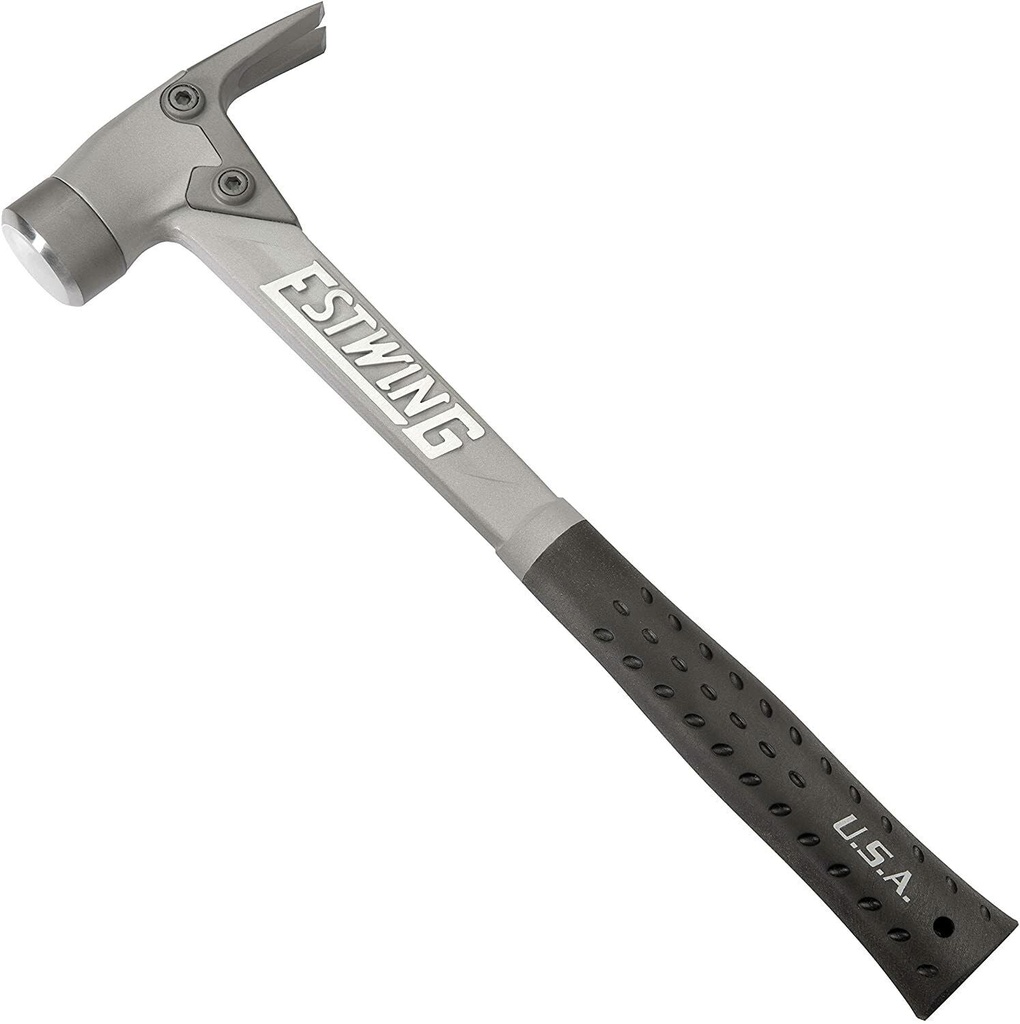 Estwing AL-PRO Aluminum Framing Hammer - 14 Oz Straight Rip Claw Smooth Face