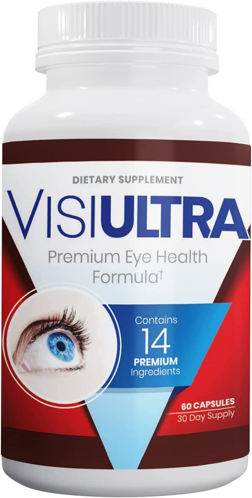 Visiultra Eye Supplements for Adults - Best Capsules for Eye Health - Packed Wit