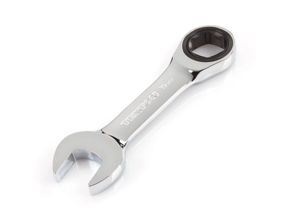TEKTON 19 Mm Stubby Ratcheting Combination Wrench | WRN50119