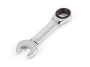 TEKTON 19 Mm Stubby Ratcheting Combination Wrench | WRN50119