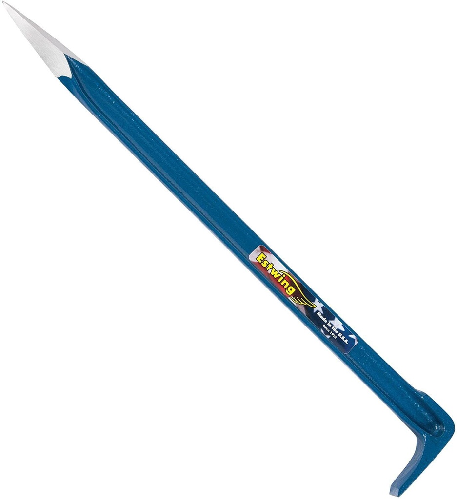 Estwing Gad Pry Bar - 18" Forged Geological Tool Pointed Tip & Chisel End GP-18