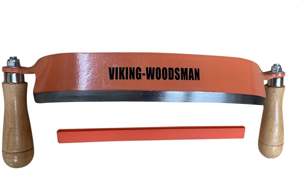 Viking Woodsman LT037 254Mm Curved Draw Shave for Logs + Green Wood