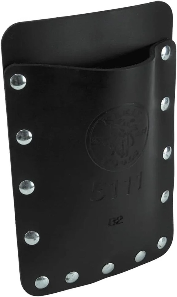 Klein Tools 5111 Single-Pocket Tool Pouch with Leather Construction, Great for Small Tools, Electrician Tool Pouch and Pocket Protector