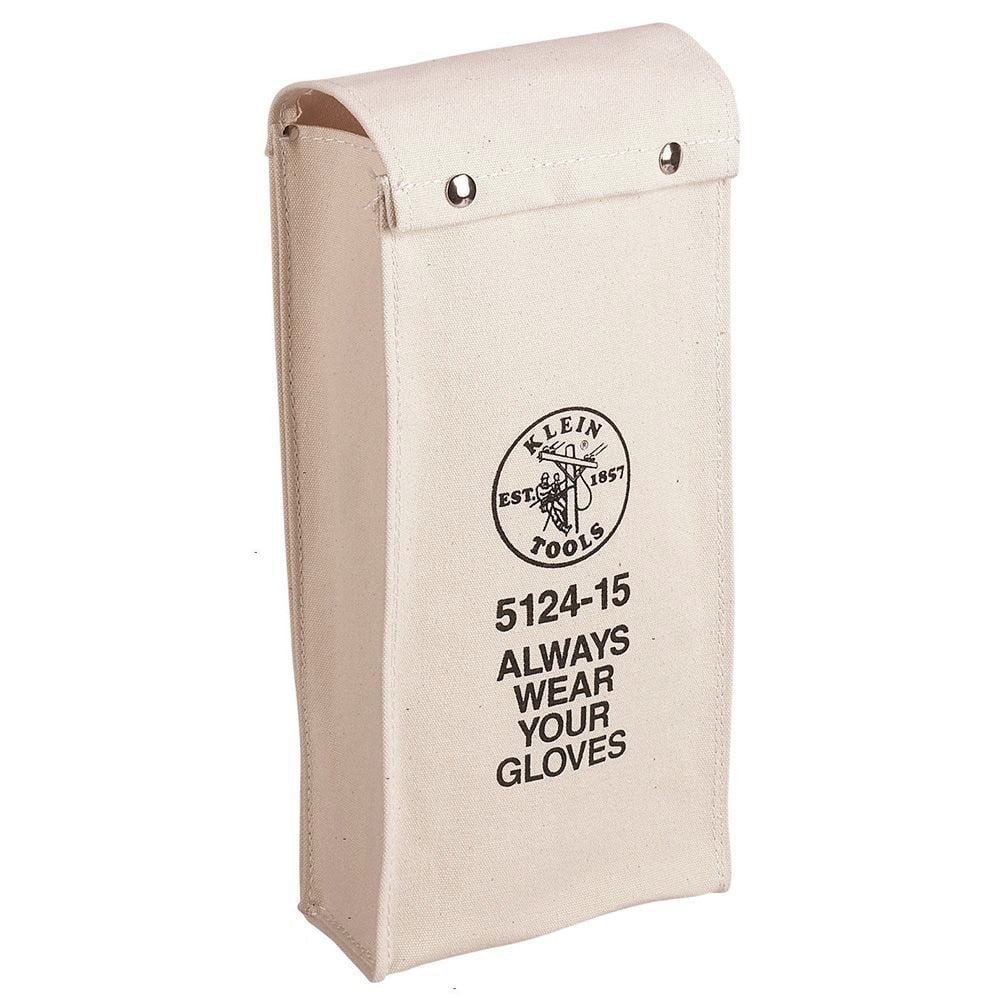 Klein Tools 5124-15 15 In. No. 10 Canvas Glove Bag